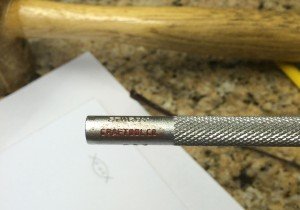 Oliver Sturdy original leathercraft stamp